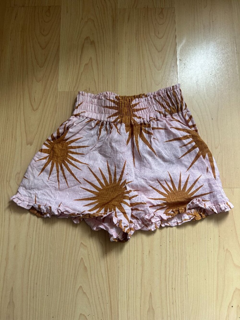 Anthropologie Pink Summer Shorts